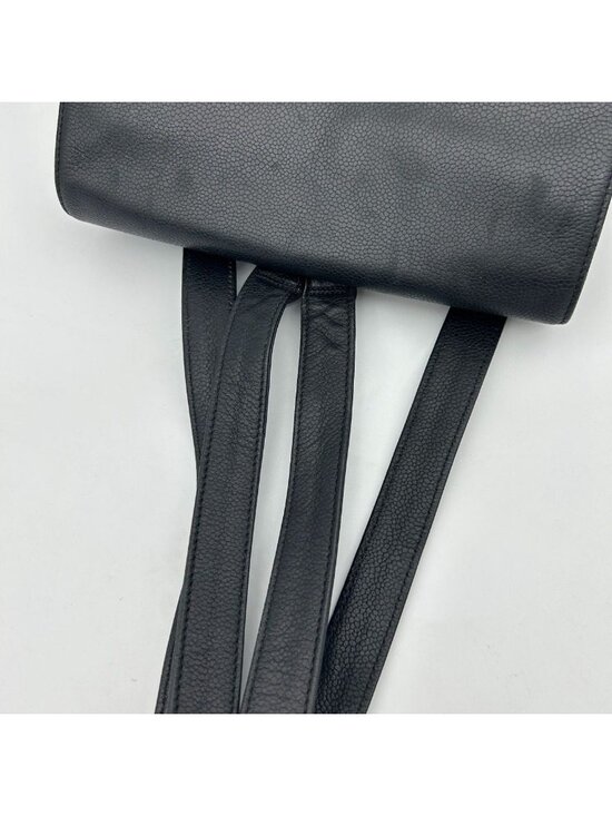 Chanel Triple Coco Backpack Caviar Leather